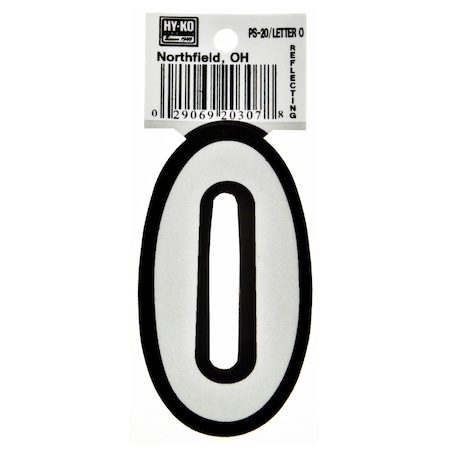 Hy-Ko 3.25In Boat Number 0, 10PK A10467